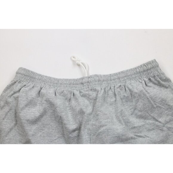 Vintage 90s Wilson Mens Large Above Knee Dad Shorts Heather Gray Cotton Blend - Picture 13 of 16